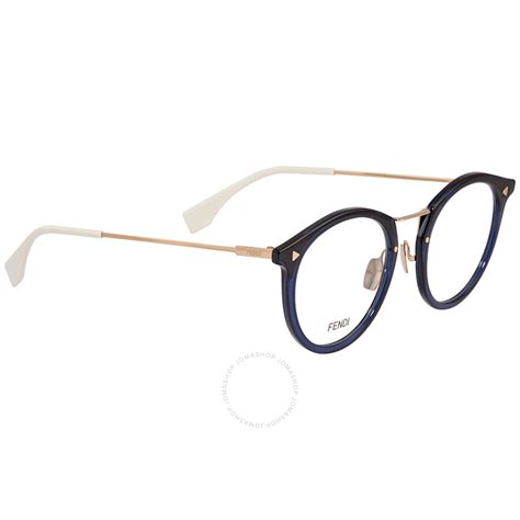 Fendi Demo Oval Men's Eyeglasses FF M0050 0J5G 48/22